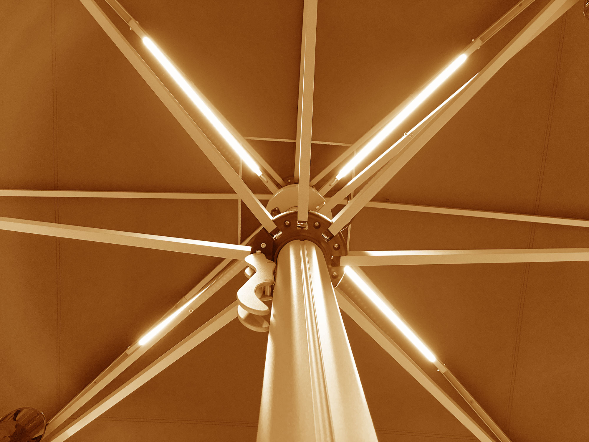 Σύστημα Φωτισμού LED θερμού 3.000K